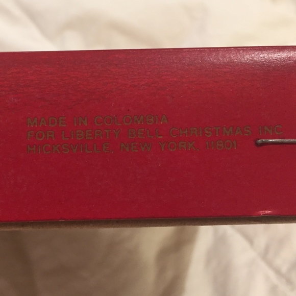Liberty Bell Christmas Inc. Holiday Rare 95s Vintage Ornaments In